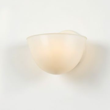Glen Dale Wall Sconce Mounted On A Plain Wall - Ivory (synthetic illustration; no displayed measurements)
