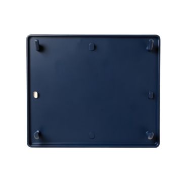 Field Crest Empty Wall-Mounted Tool Organizer Panel - Navy (synthetic illustration; no displayed measurements)
