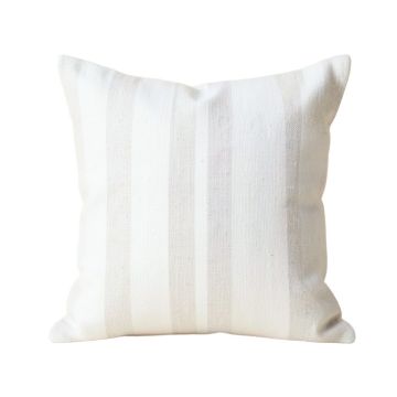 Cliff Bend Filled Accent Pillow - White