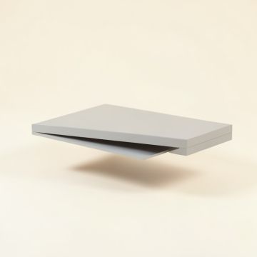 Sliced Floating Shelf (synthetic illustration; no displayed measurements)