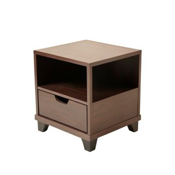 Fostonly End Table With Storage (synthetic illustration; no displayed measurements)