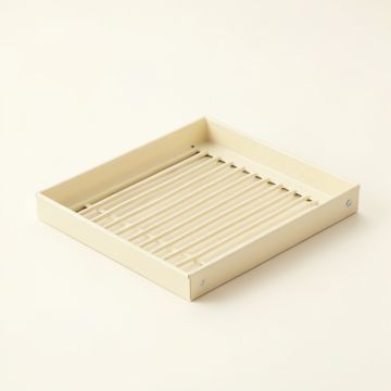 Pine Canyon Empty Under-Desk Cable Tray - Ivory (synthetic illustration; no displayed measurements)