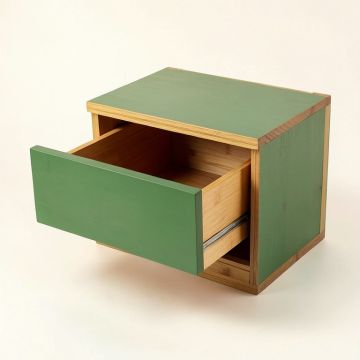 Cove Crest Under-Desk Drawer Unit - Green (synthetic illustration; no displayed measurements)