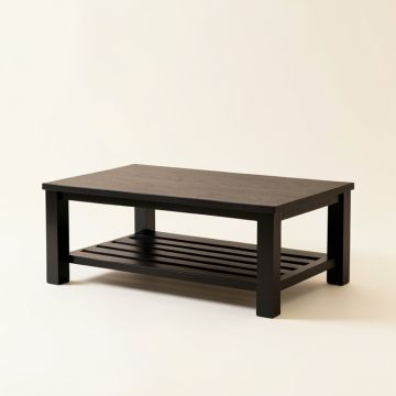 Lake Canyon Coffee Table - Black (synthetic illustration; no displayed measurements)