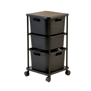 Rolling Laundry Storage Cart