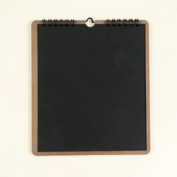 Monthly Calendar Chalkboard Decal (synthetic illustration; no displayed measurements)