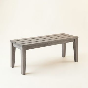 Willow Dell Indoor Bench - Gray (synthetic illustration; no displayed measurements)