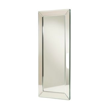 Lagasse Rectangular Beveled Full Length Mirror