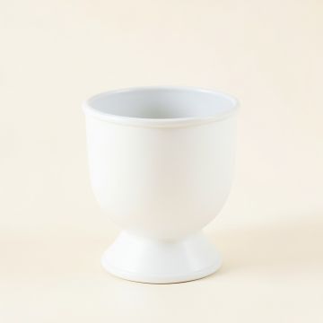 Moss Arc Empty Candle Holder - White (synthetic illustration; no displayed measurements)