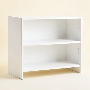 Meadow Bluff Desktop Shelving Unit - White (synthetic illustration; no displayed measurements)