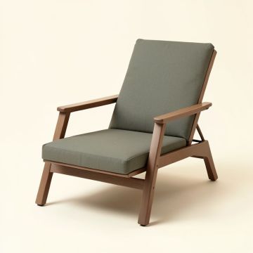 Solid Patio Chair (synthetic illustration; no displayed measurements)