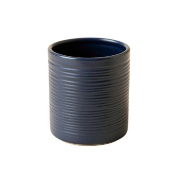 Flint Brook Empty Candle Holder - Navy