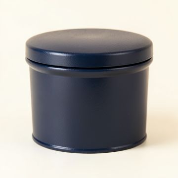 Wren Crossing Storage Canister With Lid - Navy (synthetic illustration; no displayed measurements)