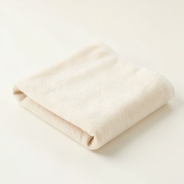 Aspen Bluff Bath Towel - Cream (synthetic illustration; no displayed measurements)