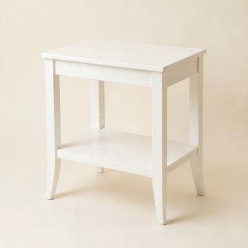 Hazel Dale Side Table - White (synthetic illustration; no displayed measurements)