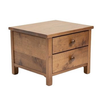 Eielt Solid Wood 2 - Drawer End Table