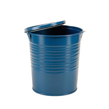 Harbor Crest Closed Garden Compost Bin - Blue