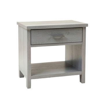 Slate Crest Nightstand - Gray