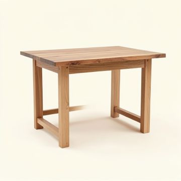 Francis Prep Table With Butcher Block Top (synthetic illustration; no displayed measurements)