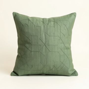 Birch Canyon Filled Accent Pillow - Green (synthetic illustration; no displayed measurements)