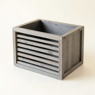 Hill Crest Empty Furniture-Style Litter Enclosure - Gray (synthetic illustration; no displayed measurements)