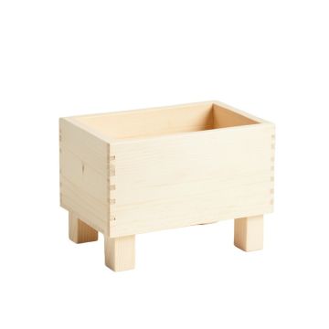 Birch Bluff Empty Raised Planter - Ivory