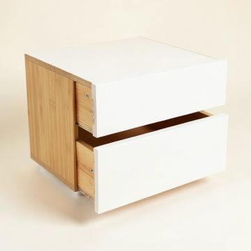 Hazel Crest Under-Desk Drawer Unit - White (synthetic illustration; no displayed measurements)