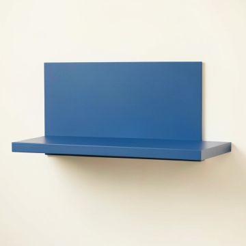 Holly Brook Wall-Mounted Shelf - Blue (synthetic illustration; no displayed measurements)