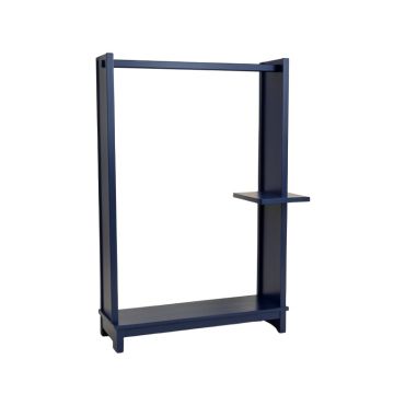 Elm Bridge Empty Garment Rack - Navy