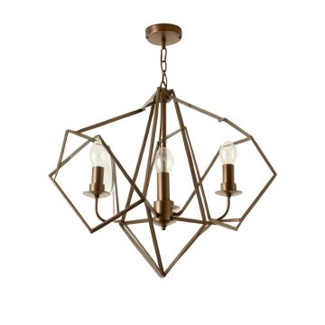 Rithland 4 - Light Lantern Geometric Chandelier