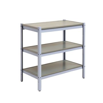 Hudgins 29.5 '' H X 47.2 '' W X 11.6 '' D 3-Tier Shelving Unit