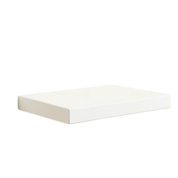 Dune Falls Wall-Mounted Cat Perch - White