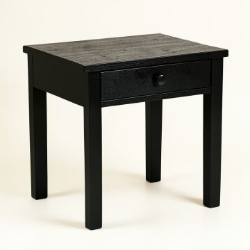 Cliff Branch Side Table - Black (synthetic illustration; no displayed measurements)
