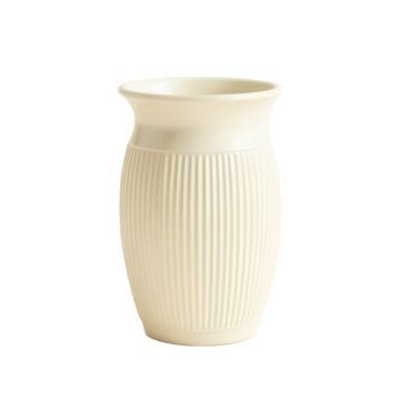 Heath Arc Empty Decorative Vase - Ivory