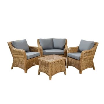Stickel 3 Piece Rattan Seating Group