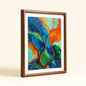 Brisbane By Brent Foreman Framed Painting Print (synthetic illustration; no displayed measurements)