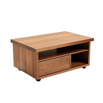 Chatelet Solid Wood Coffee Table With Storage