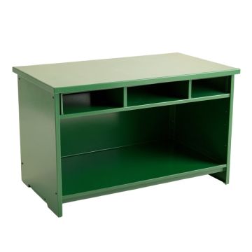 Laurel Bluff Empty Countertop Canister Rack - Green