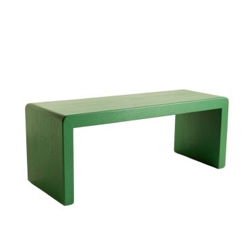 Hill Falls Indoor Bench - Green (synthetic illustration; no displayed measurements)