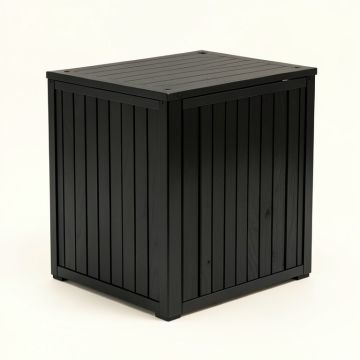 Chic Outdoor Patio Storage Cabinet 123 Gallon Resin Deck Box (synthetic illustration; no displayed measurements)