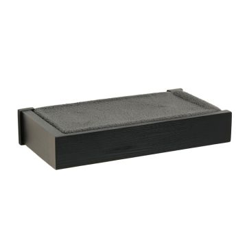Slate Branch Wall-Mounted Cat Perch - Black