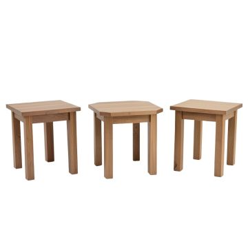 Askersund Wood 3 Piece Coffee Table Set