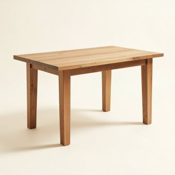 Saleh Solid Wood Dining Table (synthetic illustration; no displayed measurements)