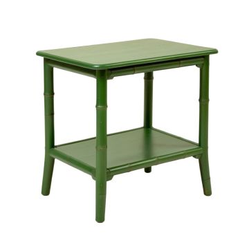 Birch Crest Side Table - Green