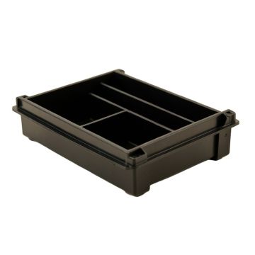Willow Branch Empty Pantry Drawer Organizer Insert - Black