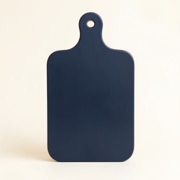 Olive Arc Cutting Board - Navy (synthetic illustration; no displayed measurements)