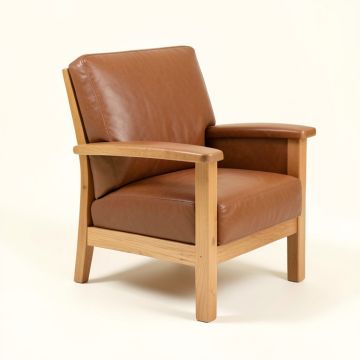 Jasmin 47 '' Wide Club Chair (synthetic illustration; no displayed measurements)