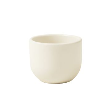 Slate Branch Empty Candle Holder - White