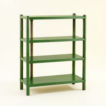 Cove Branch Empty Seed-Starting Shelving Unit Without Lights - Green (synthetic illustration; no displayed measurements)