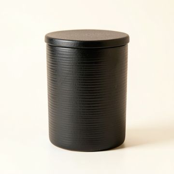 Alder Canyon Storage Canister With Lid - Black (synthetic illustration; no displayed measurements)